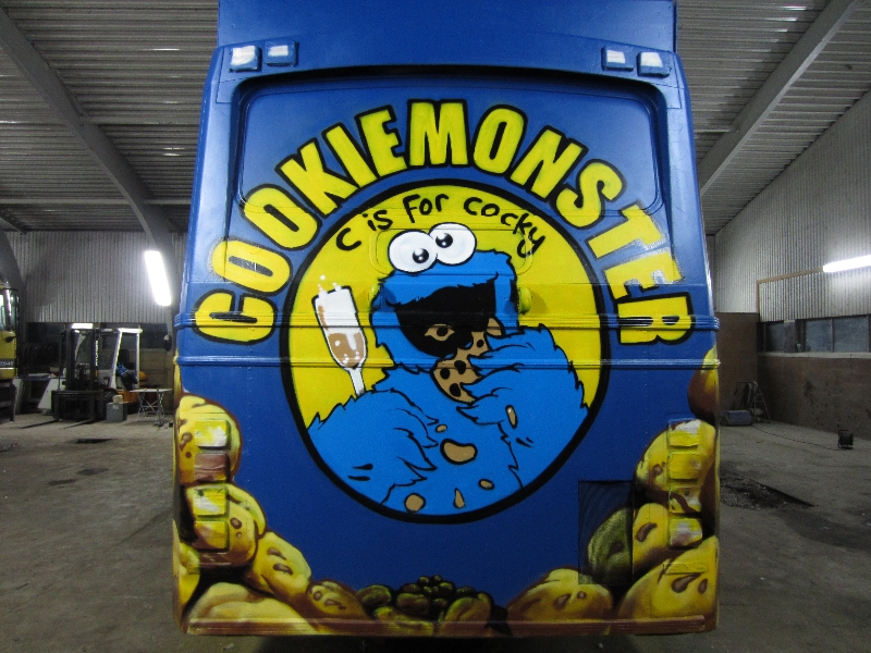 cookie monster bus - 2011