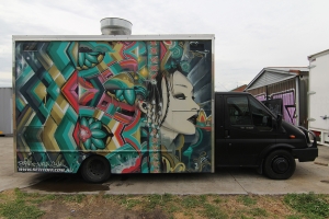 Street Food Truck Graffiti
