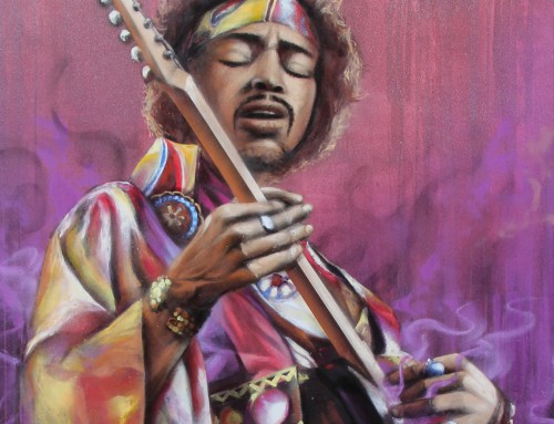 Jimi Hendrix Canvas
