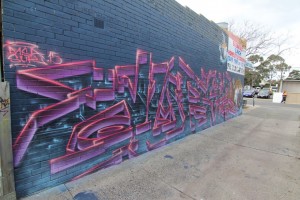 Abstract Graffiti Tron