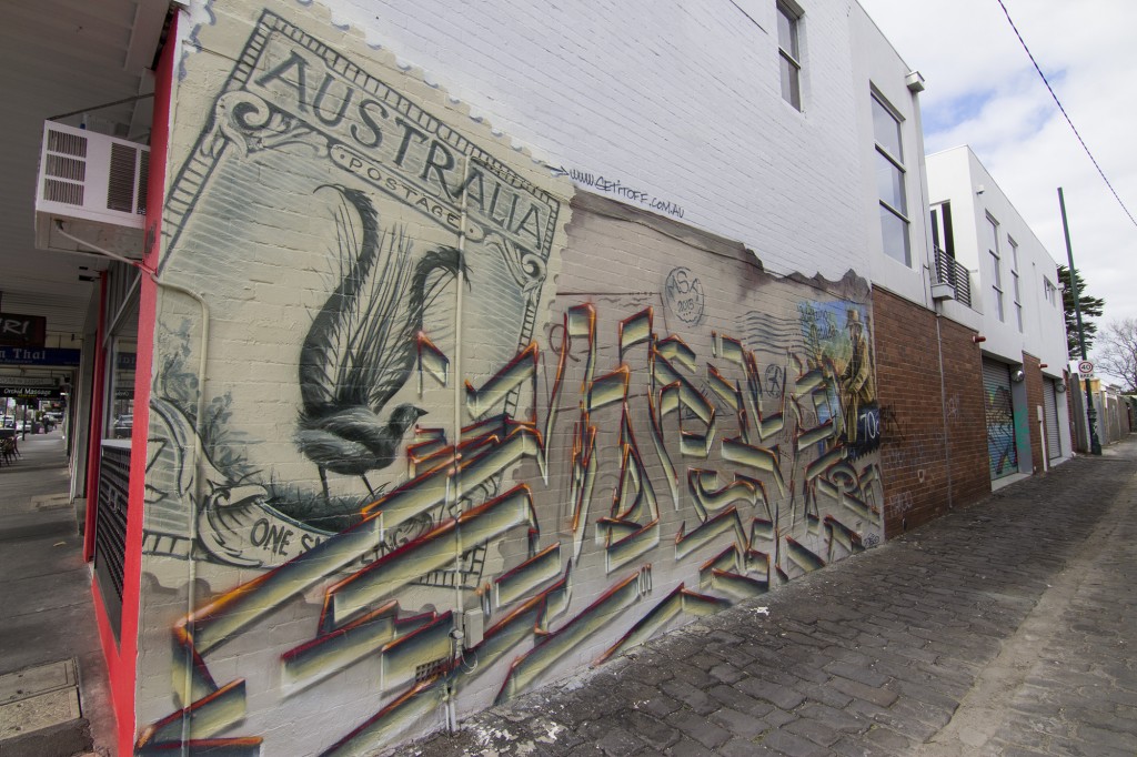 Australia Post Graffiti Mural