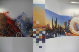 Catapult Sports, Office Interior Mural