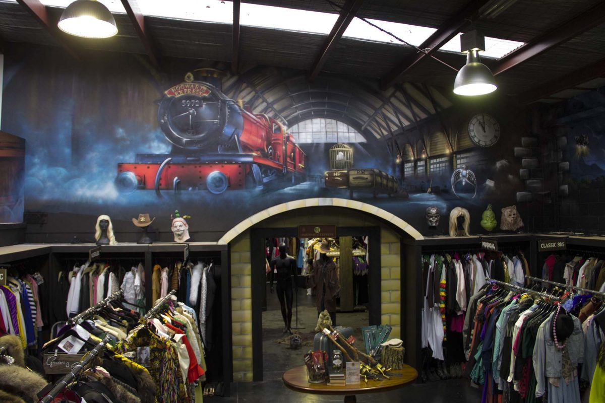 Graffiti Artist Melbourne Harry Potter Inspired Interior