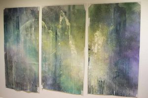 Triptych Original Canvas - Wings