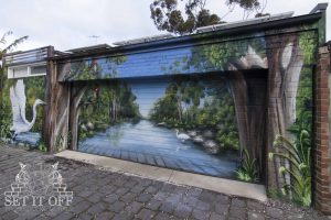 Elwood Canal Mural