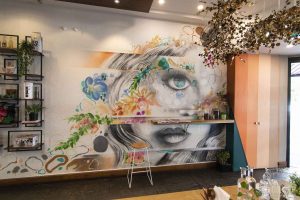 Custom Facade Wall Art and Graffiti Thoroughfare - Main Room