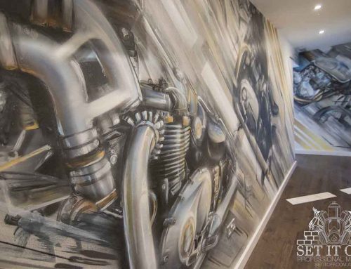 Triumph Motorcycle Wall Art