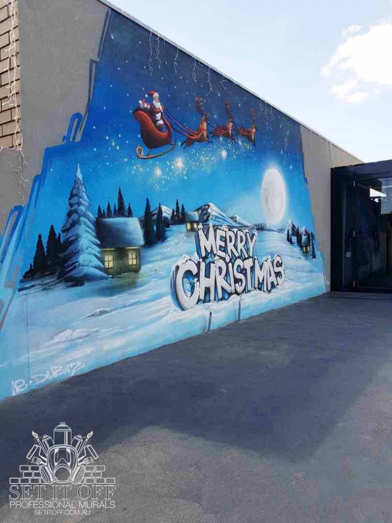 Merry Christmas Graffiti 