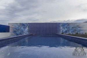 Poolside Feature Mural F