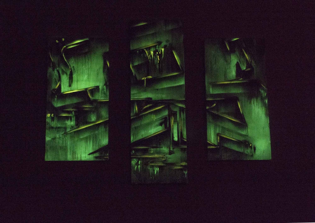 Glow In The Dark Graffiti Canvas Graffiti Artist Melbourne